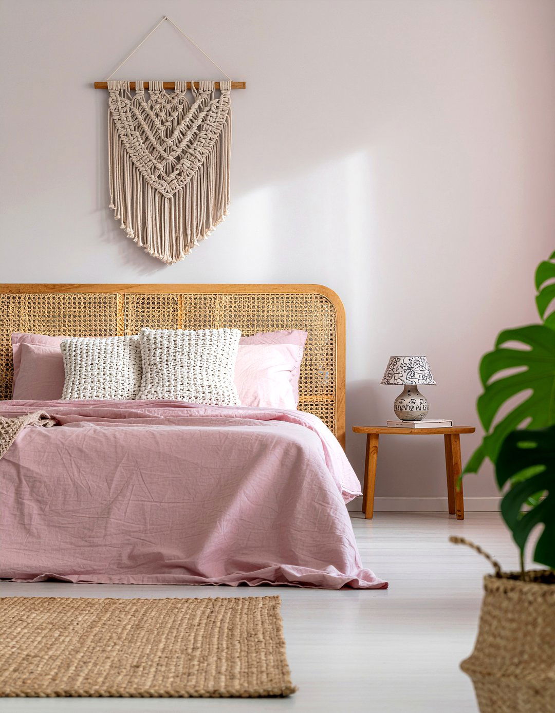 Pink Boho Bedroom - 30 girls bedroom ideas