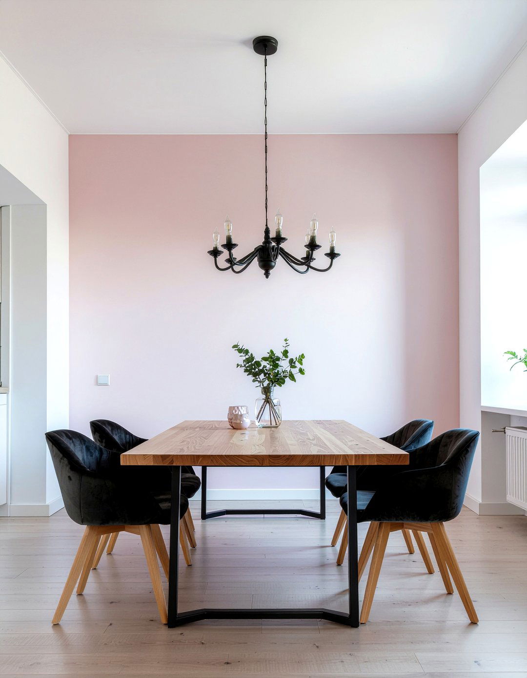 Pink Ceiling Paint - 30 pink dining room ideas