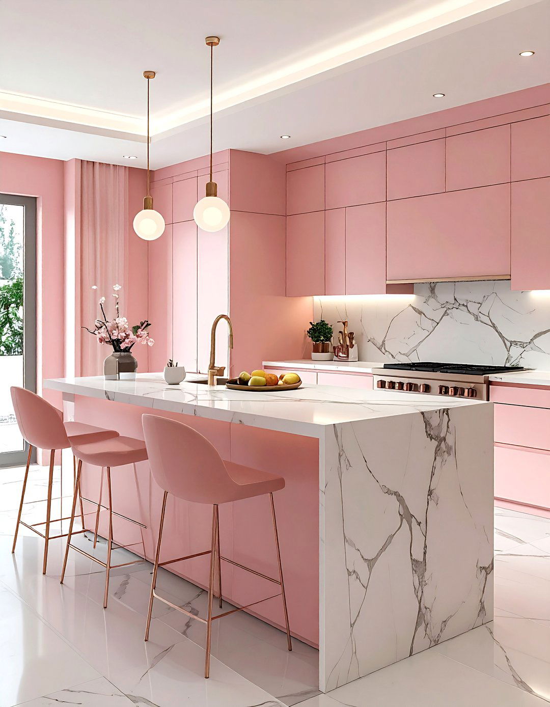 30 Pink Kitchen Ideas for a Modern and Stylish Cooking Space