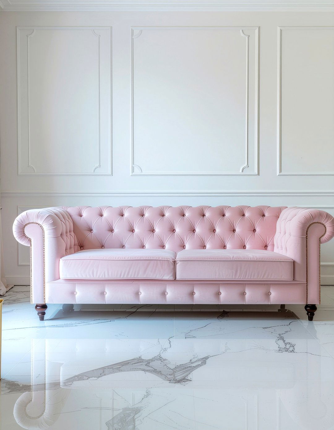 Pink Tuxedo Sofa - 30 living room tuxedo sofa ideas
