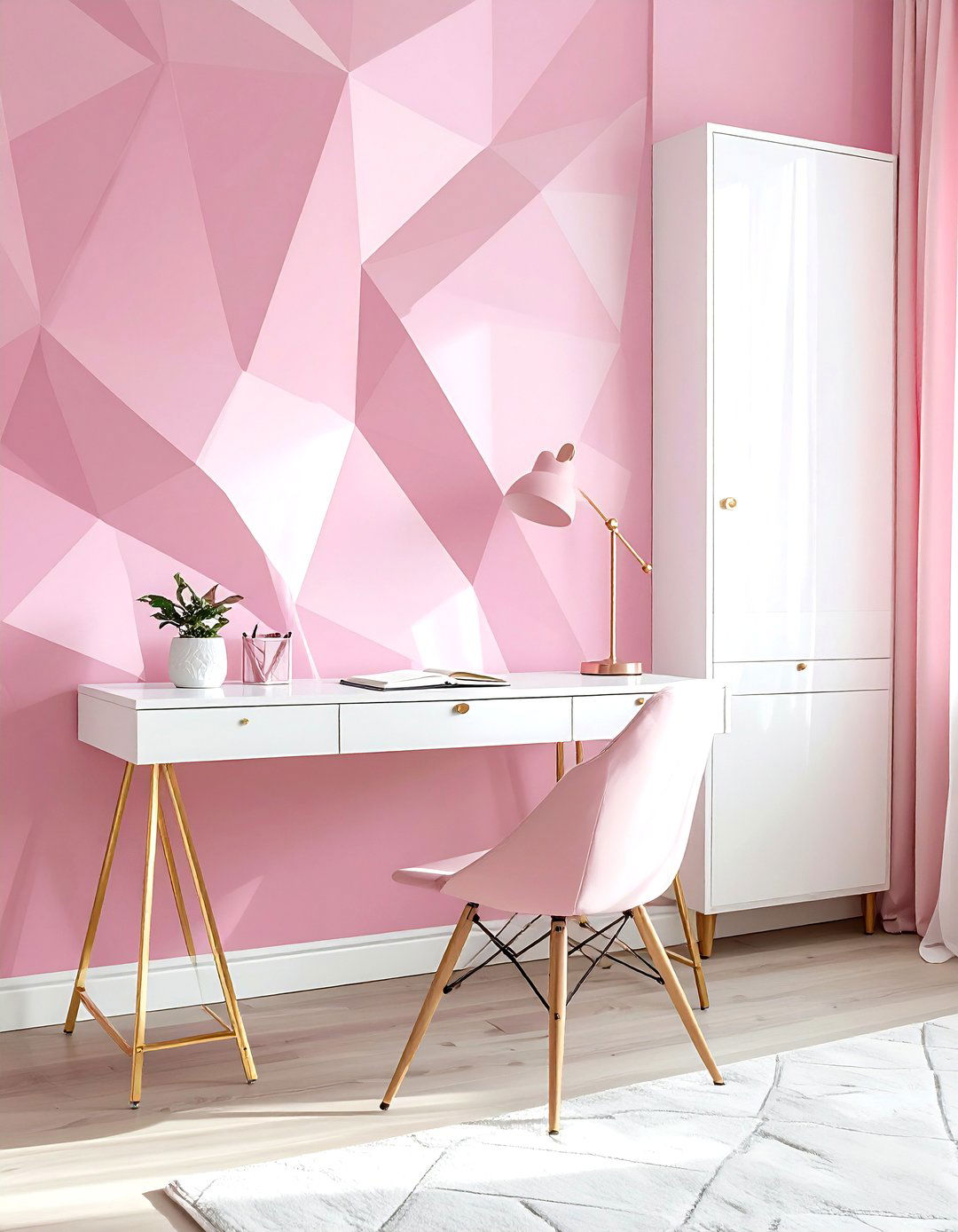 30 Creative Geometric Wallpaper Ideas to Transform Your Walls