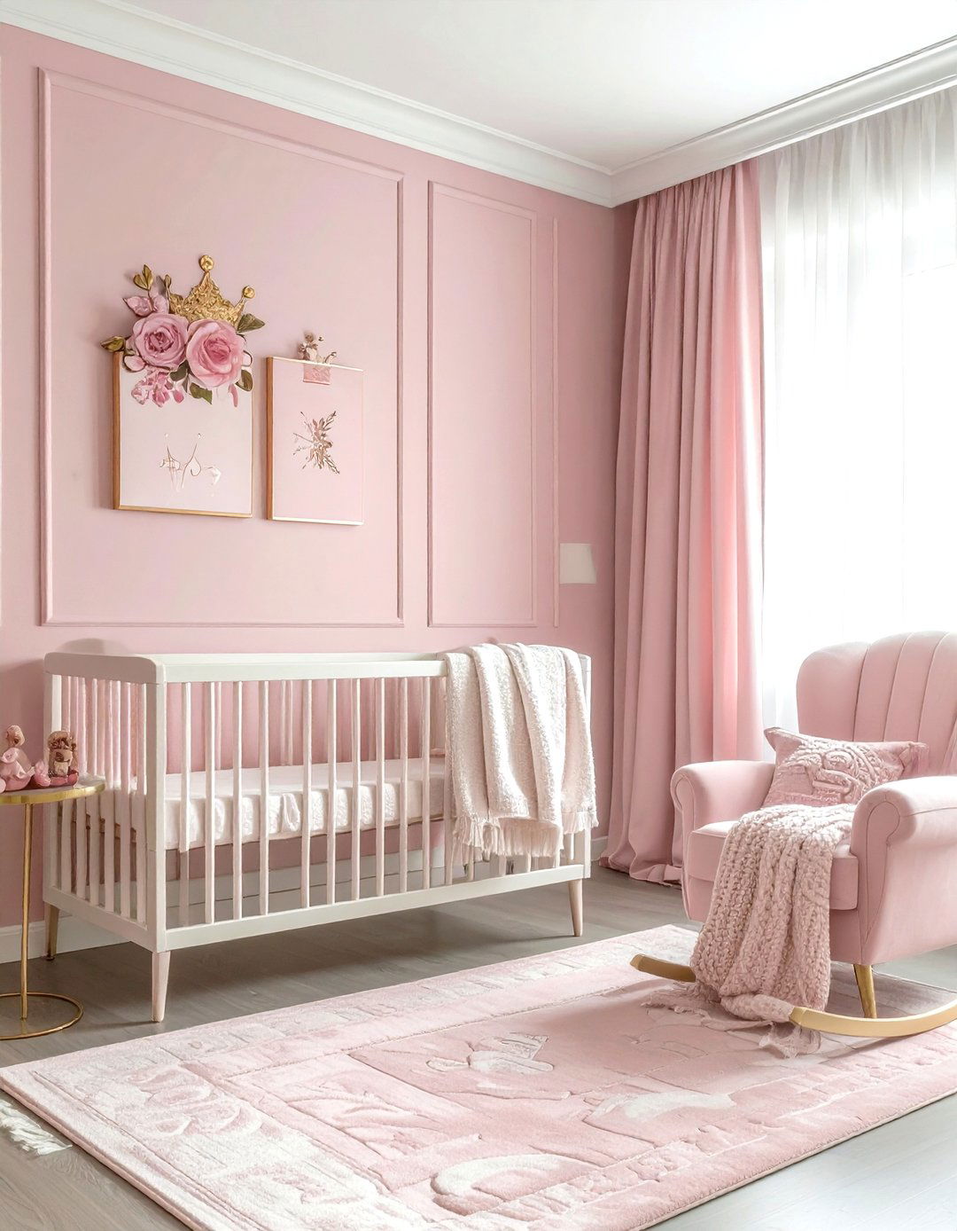 Pink nursery - 30 baby room decor ideas