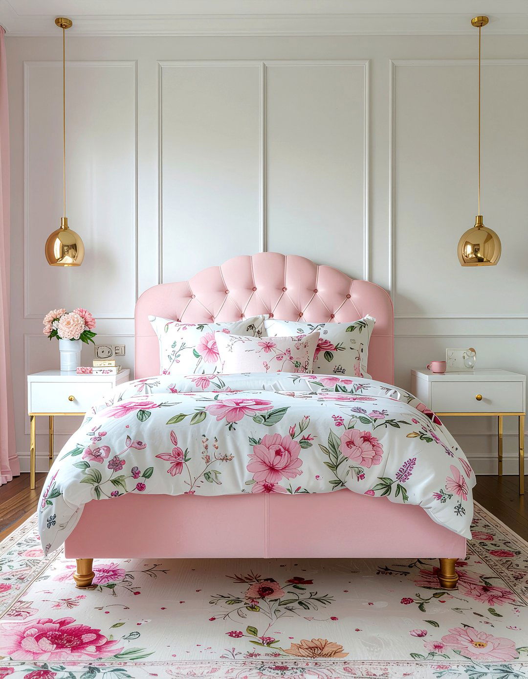 Pink twin bed set for kids - 30 twin bedroom sets