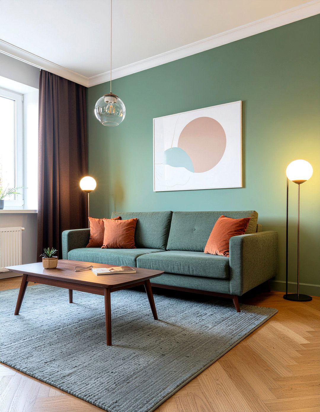 Pistachio Green Living Room - 30 green living room ideas