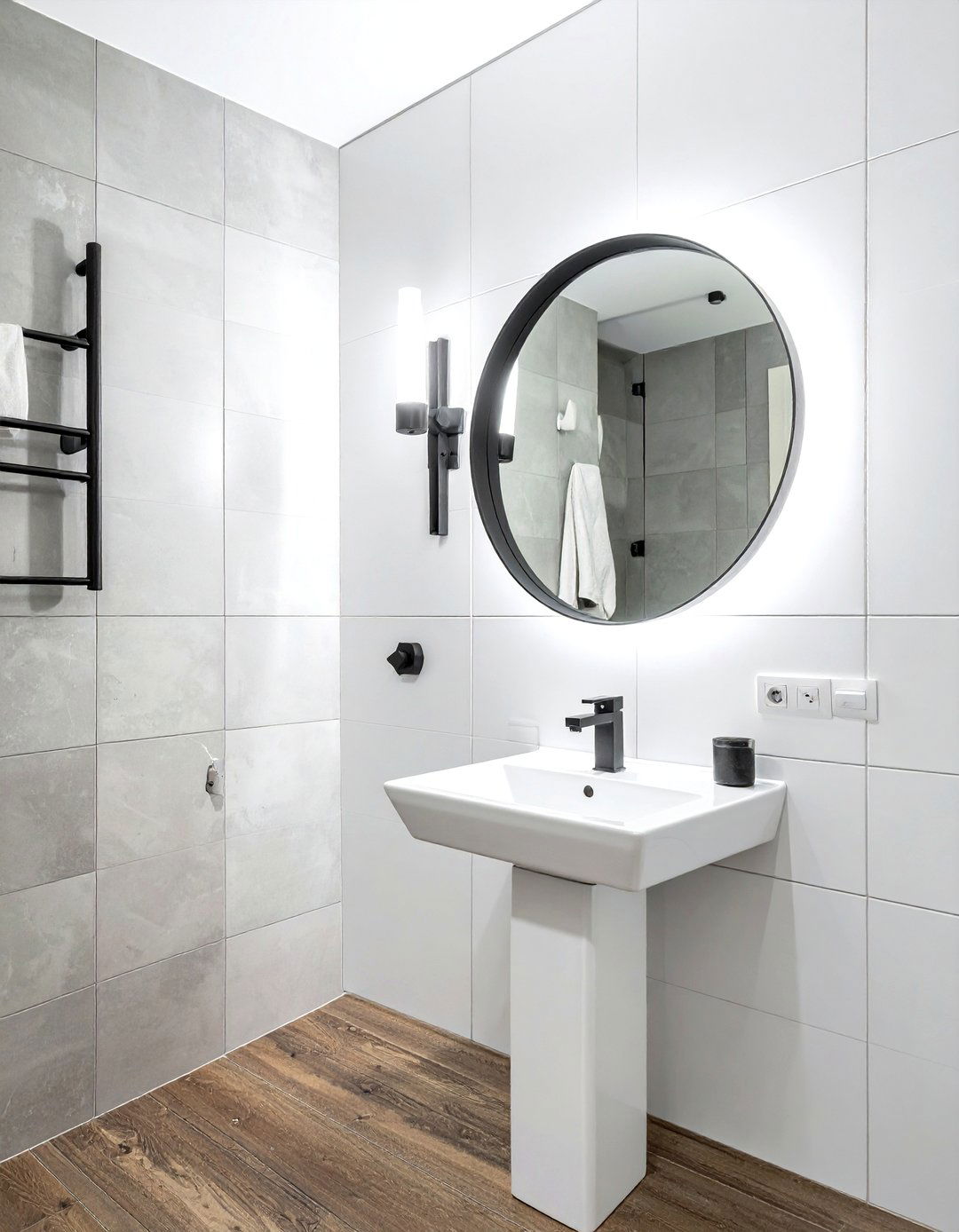 Pivot Bathroom Wall Mirror - 30 mirror wall decor ideas