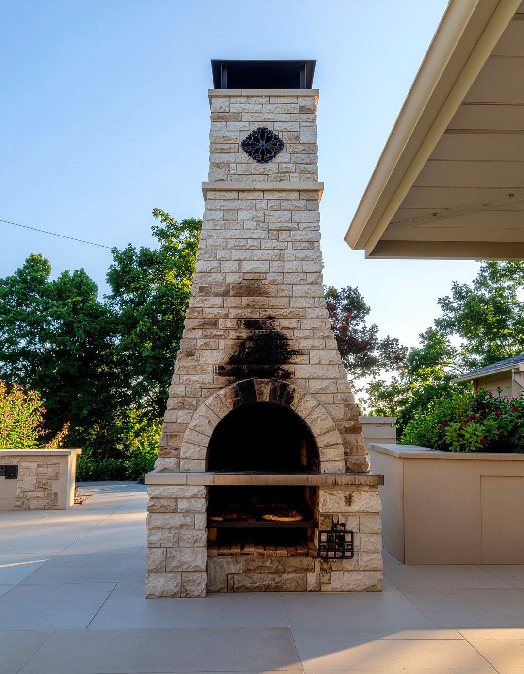 Pizza Oven Chimney - 30 outdoor kitchen pizza oven ideas