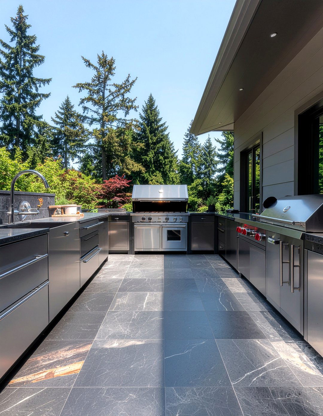 Pizza Oven Granite Countertop - 30 outdoor kitchen pizza oven ideas