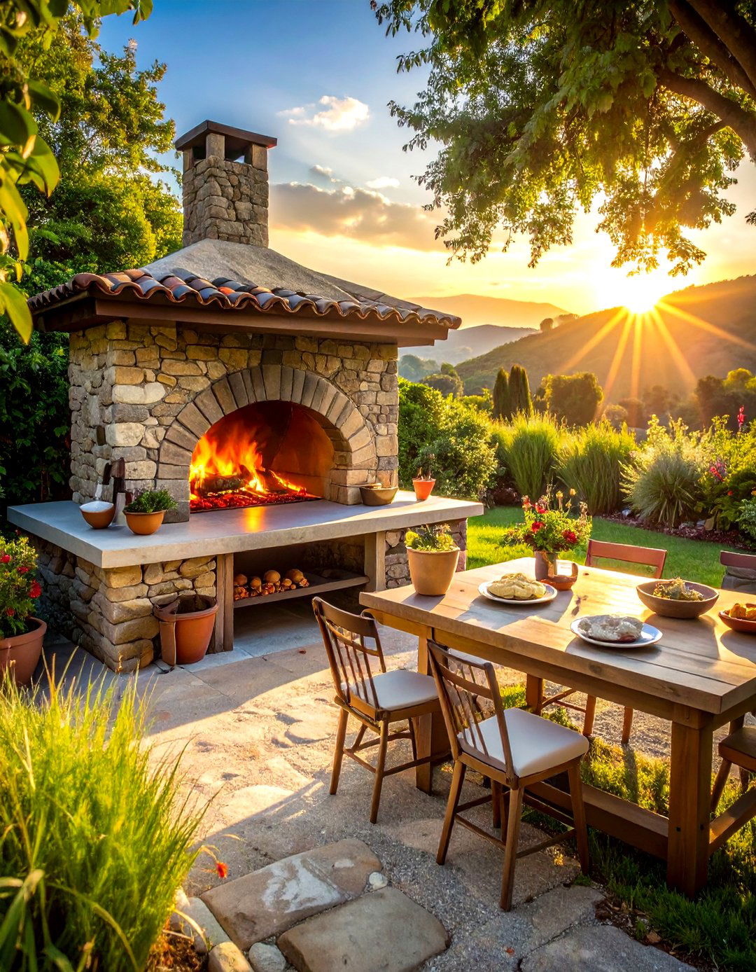 Pizza Oven - 30 outdoor living ideas