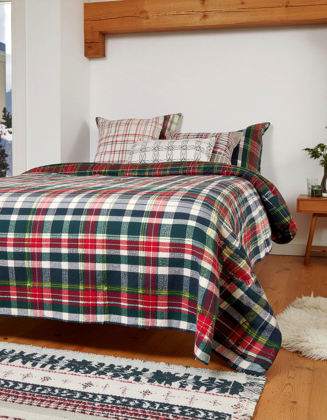 Plaid Flannel Quilt - 30 bedroom quilts
