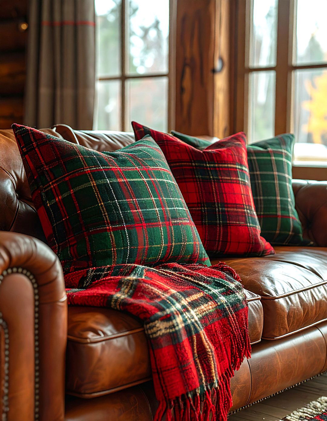 Plaid Throw Pillow - 30 throw pillow ideas