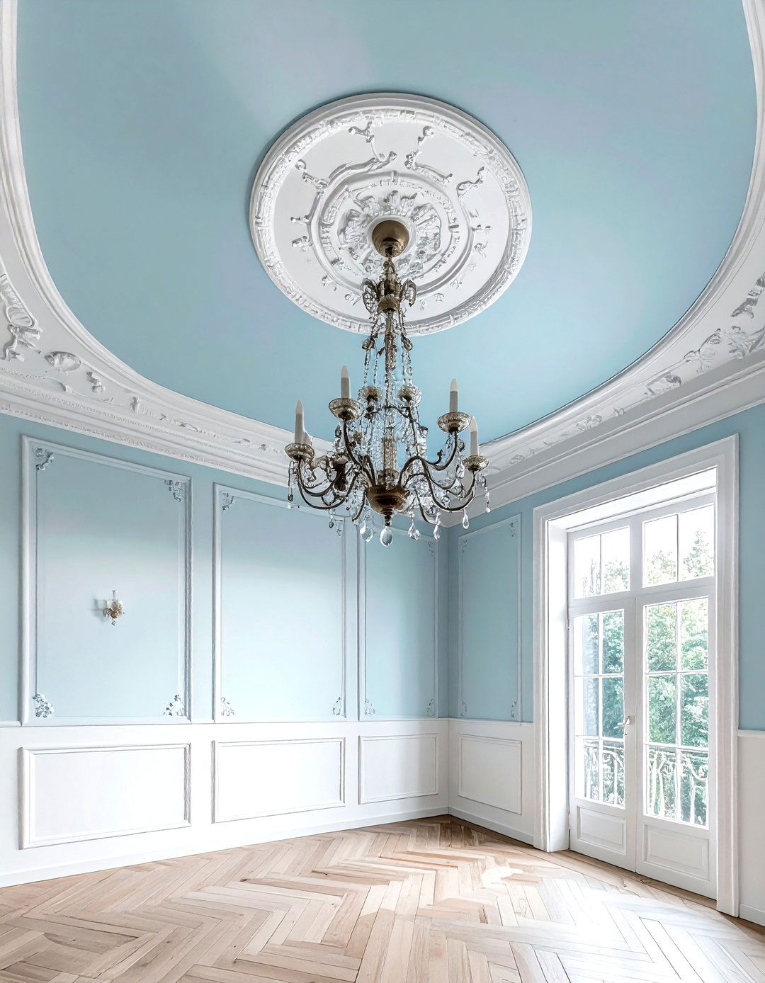 Plain white ceiling - 30 decor mistakes to avoid