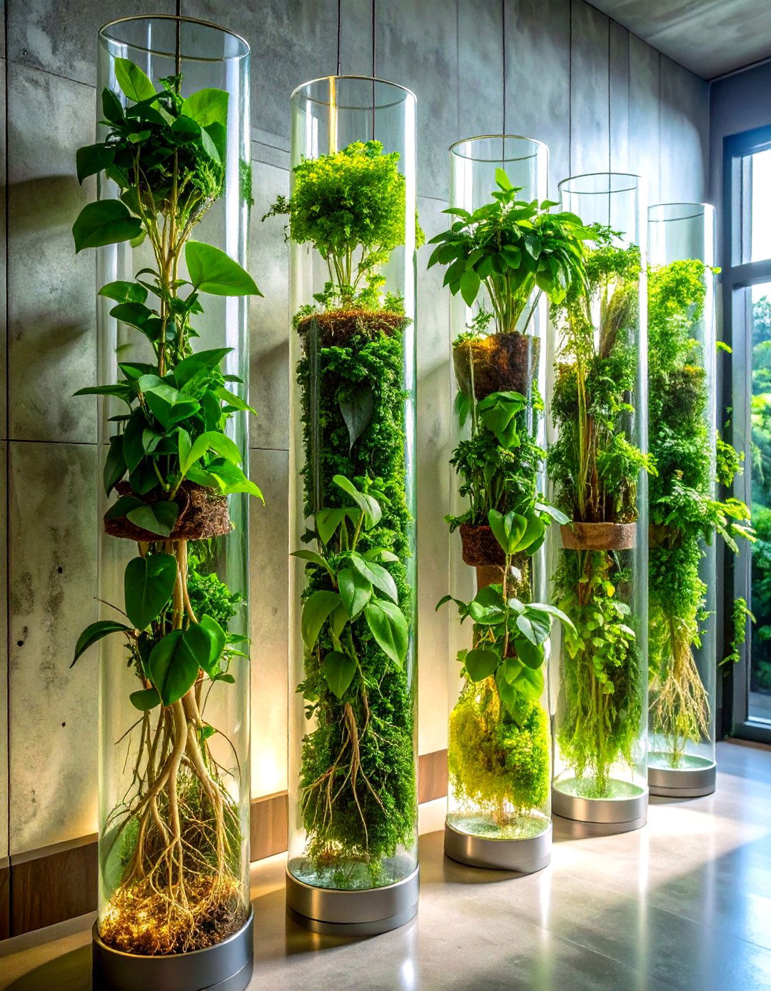 Plant propagation wall - 30 command strip decor ideas