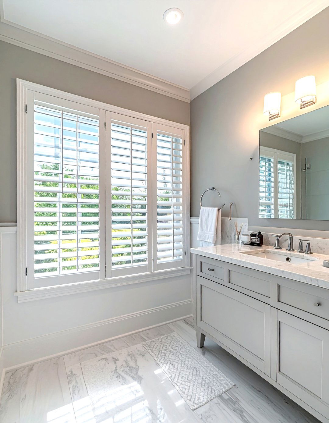 Plantation Shutters Bathroom - 30 bathroom window statement ideas