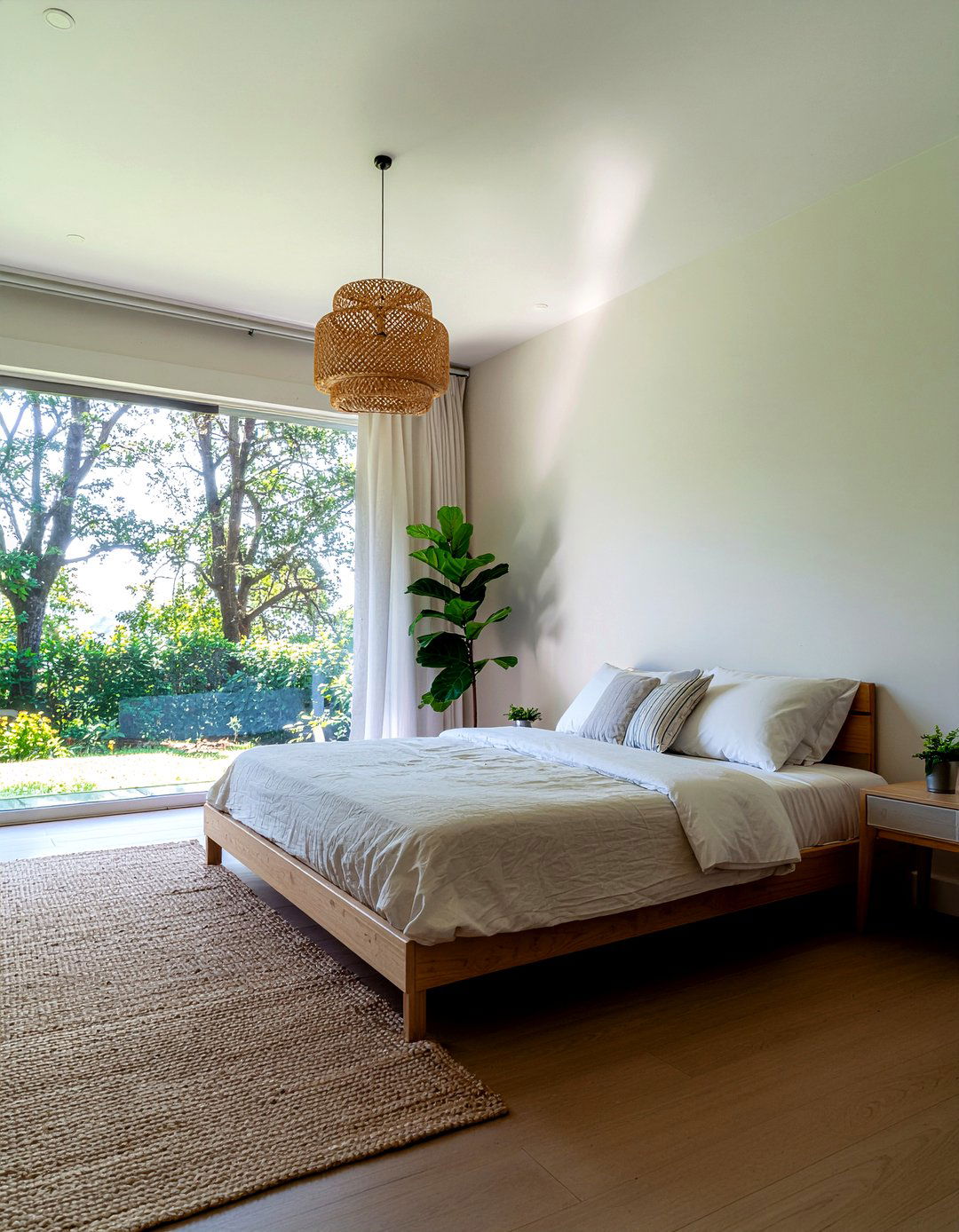 Plants in bedroom - 30 bedroom decoration ideas