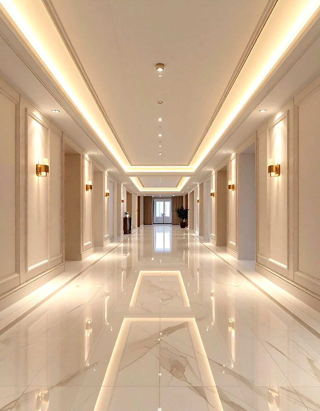 Plaster Cove Lighting - 30 hallway lighting ideas