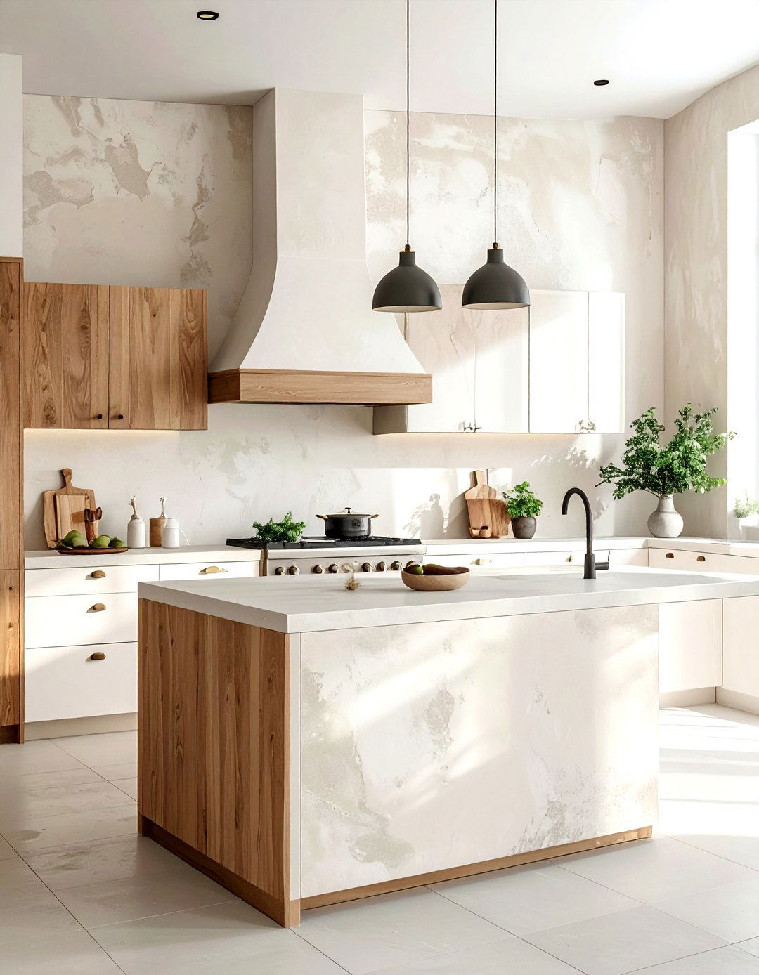 Plaster Kitchen Finish - 30 kitchen texture ideas