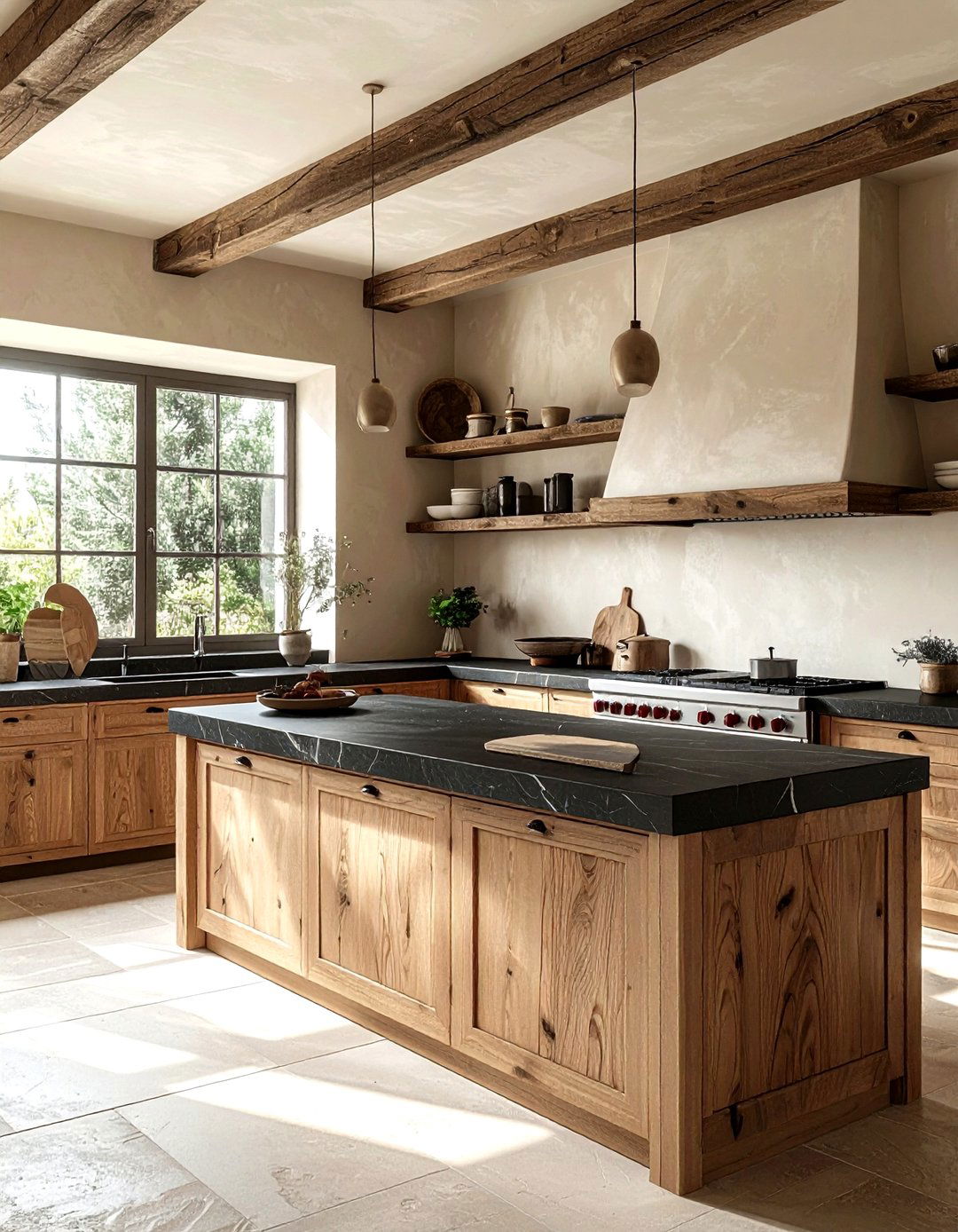 Plaster Kitchen Walls - 30 soapstone countertop kitchen ideas