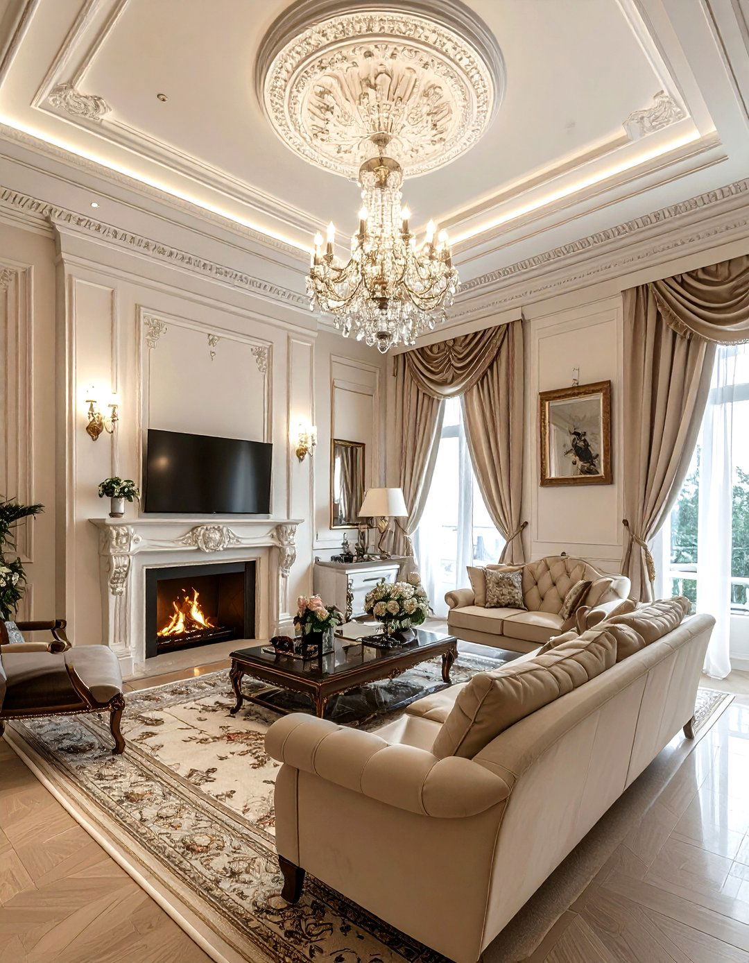 Plaster Look Ceiling Tile - 30 living room ceiling tile ideas