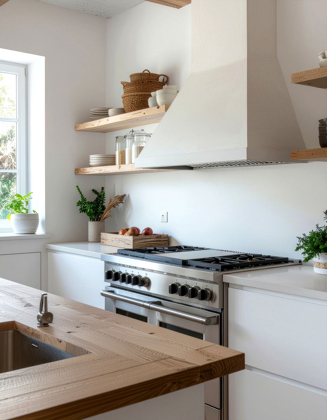 Plaster Vent Hood - 30 range hood kitchen ideas