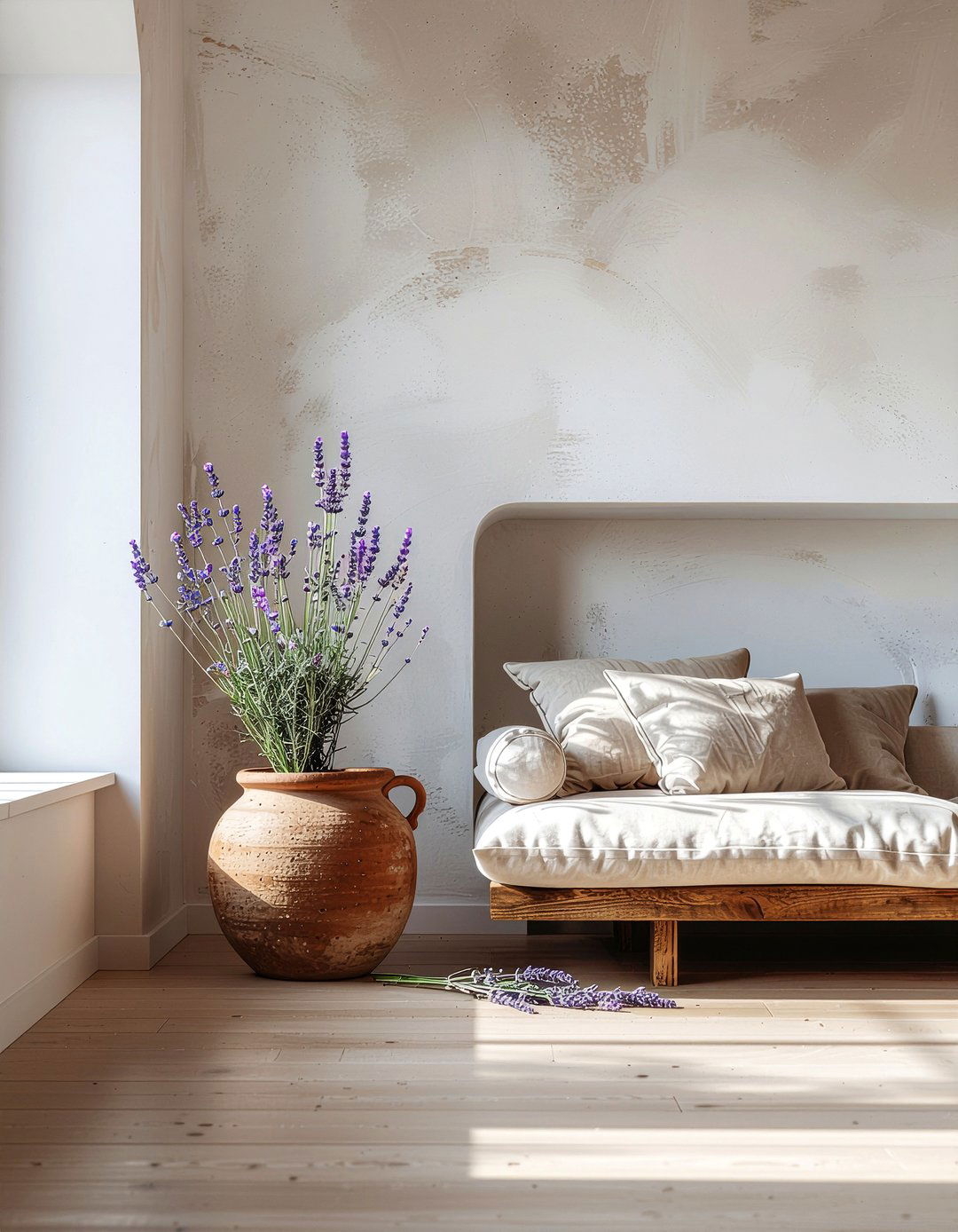 Plaster Wall Niche - 30 living room niche ideas