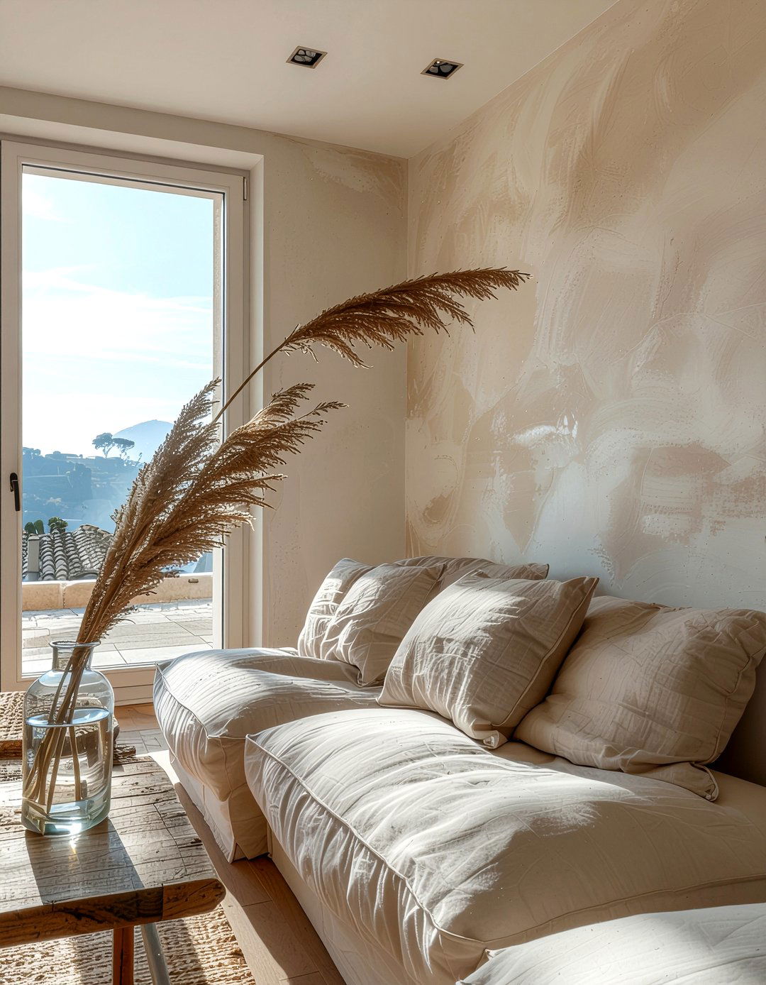 Plaster Wall Texture - 30 Tuscan living room ideas