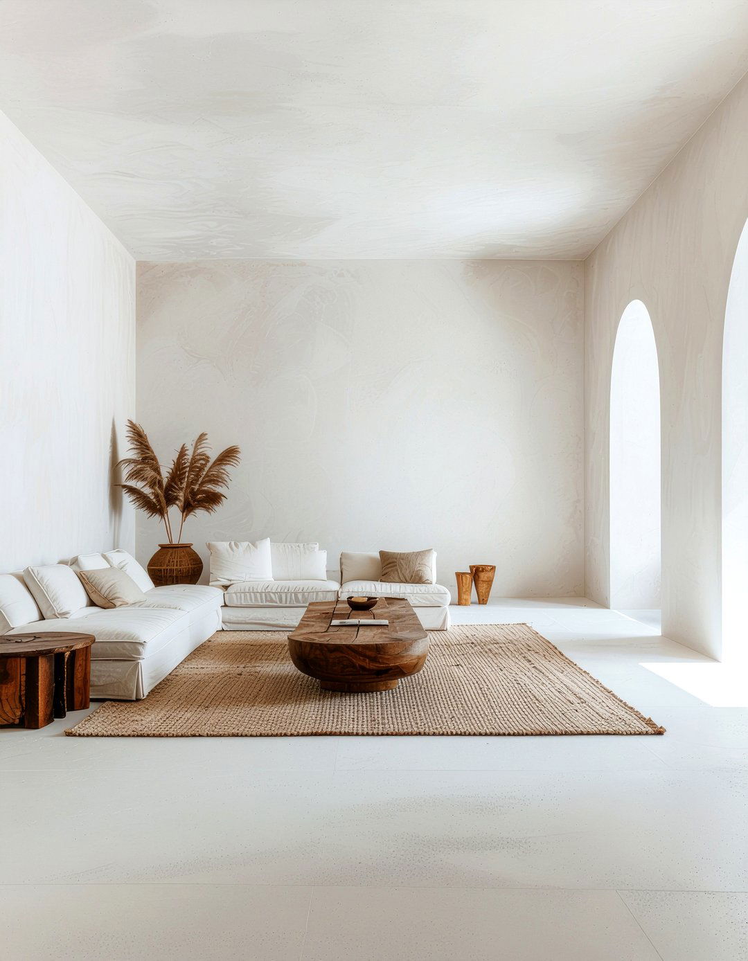 Plaster Walls - 30 living room architectural details