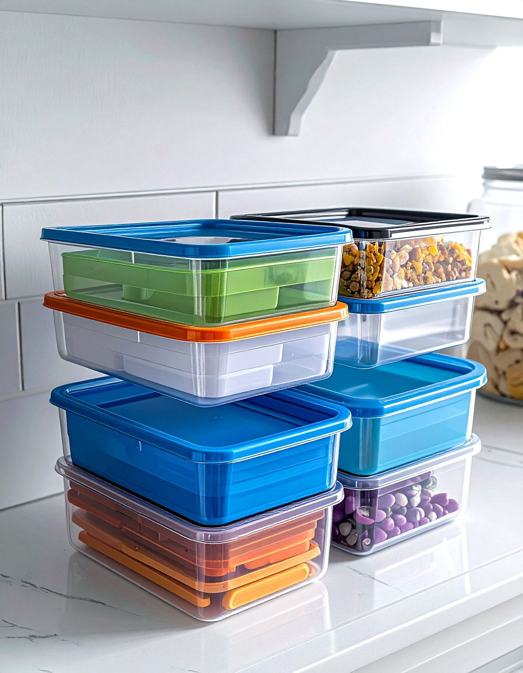 Plastic Container Lid Bin - 30 lid organizer kitchen ideas