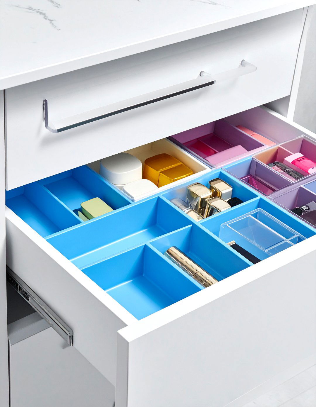 Plastic drawer dividers - 30 bathroom shopping list ideas