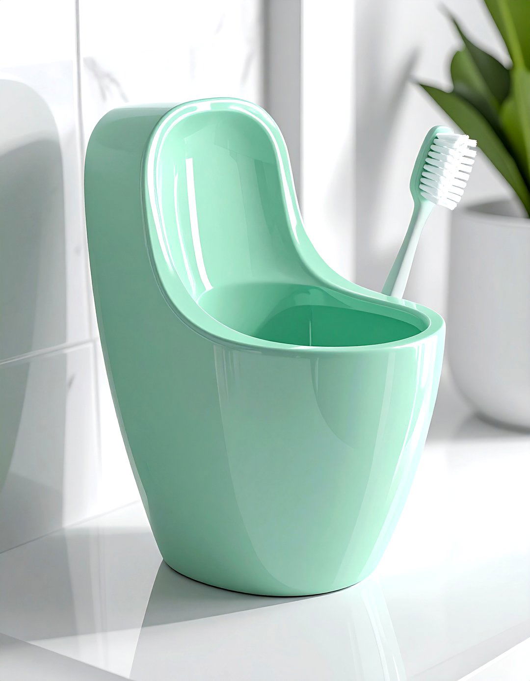 Plastic toilet brush holder - 30 toilet brush holder ideas