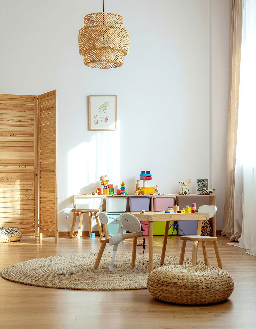 Play Area Corner - 30 family friendly living room ideas