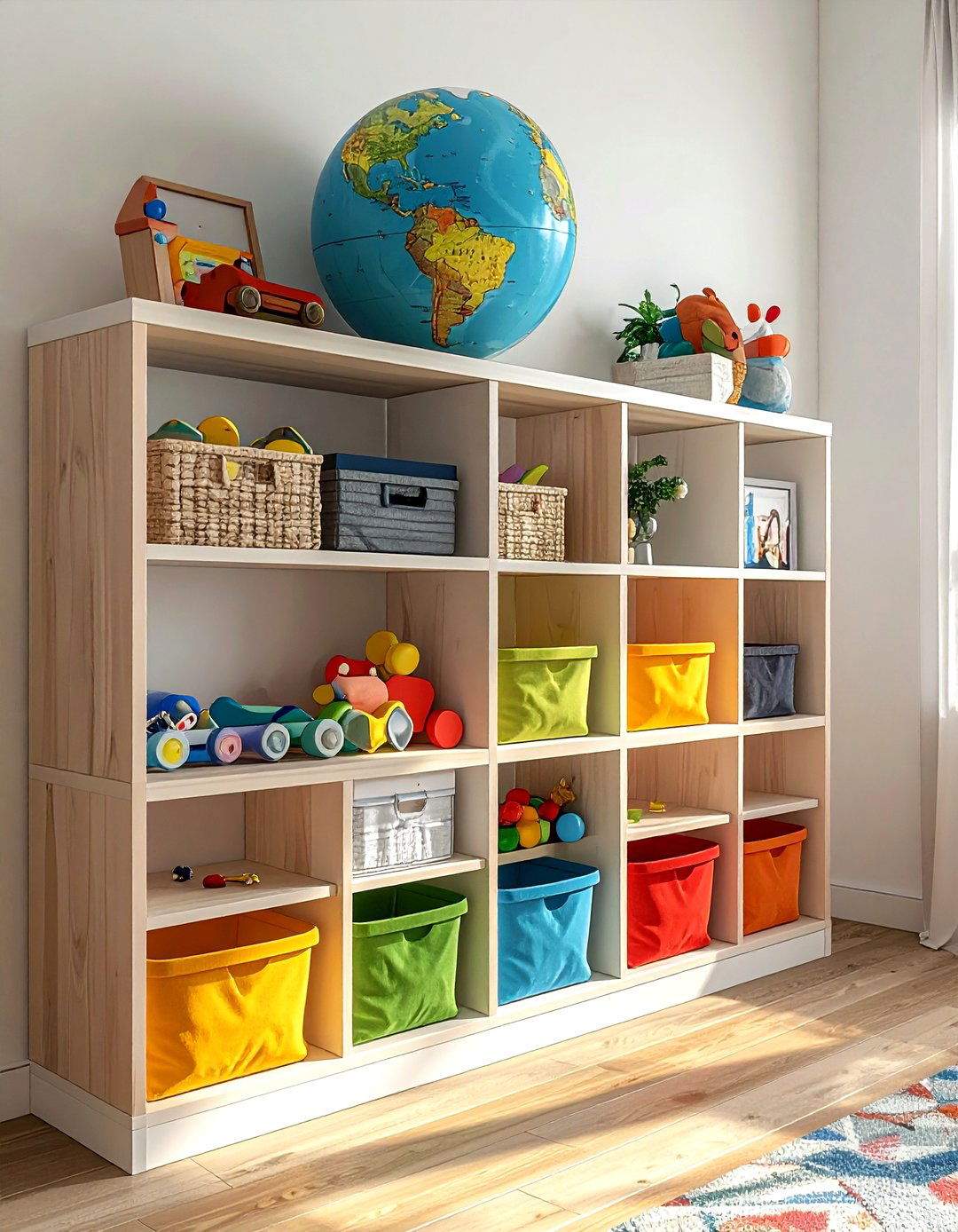 Playroom Shelf - 30 shelf styling ideas