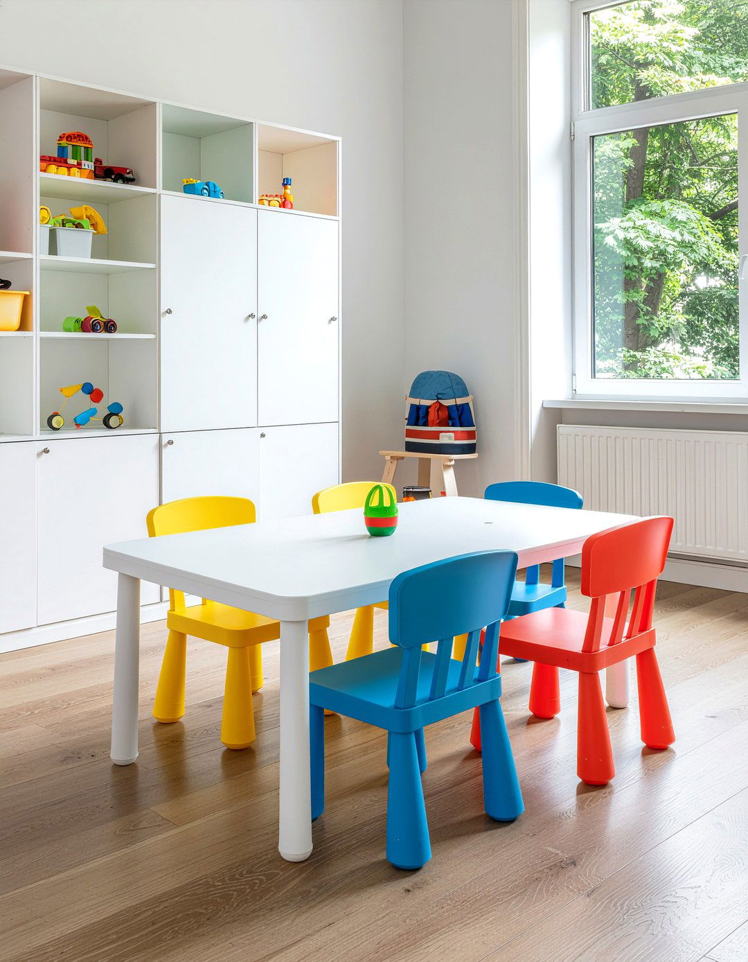 Playroom and dining room - 30 flex space dining ideas