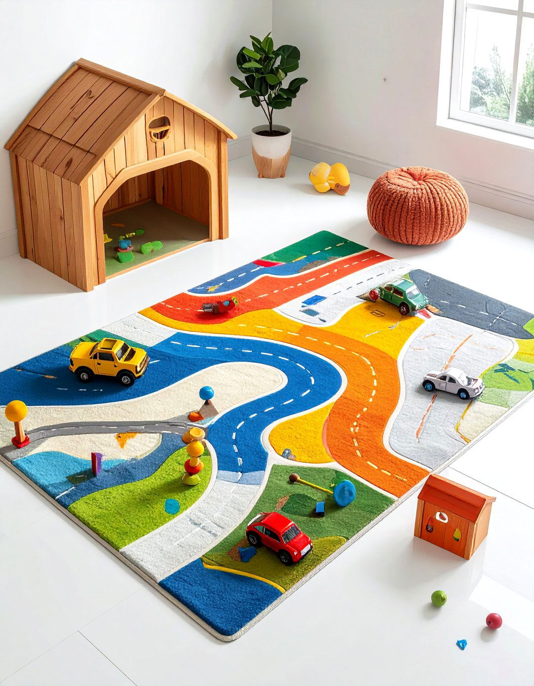 Playroom rug - 30 playroom decor ideas