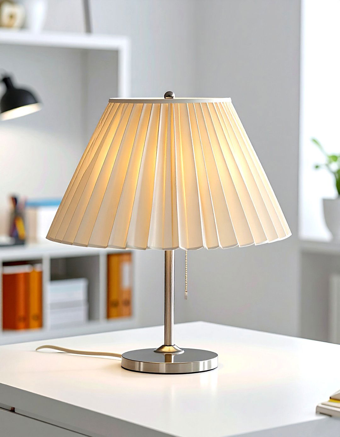 Pleated Shade Lamp - 30 modern lamp ideas