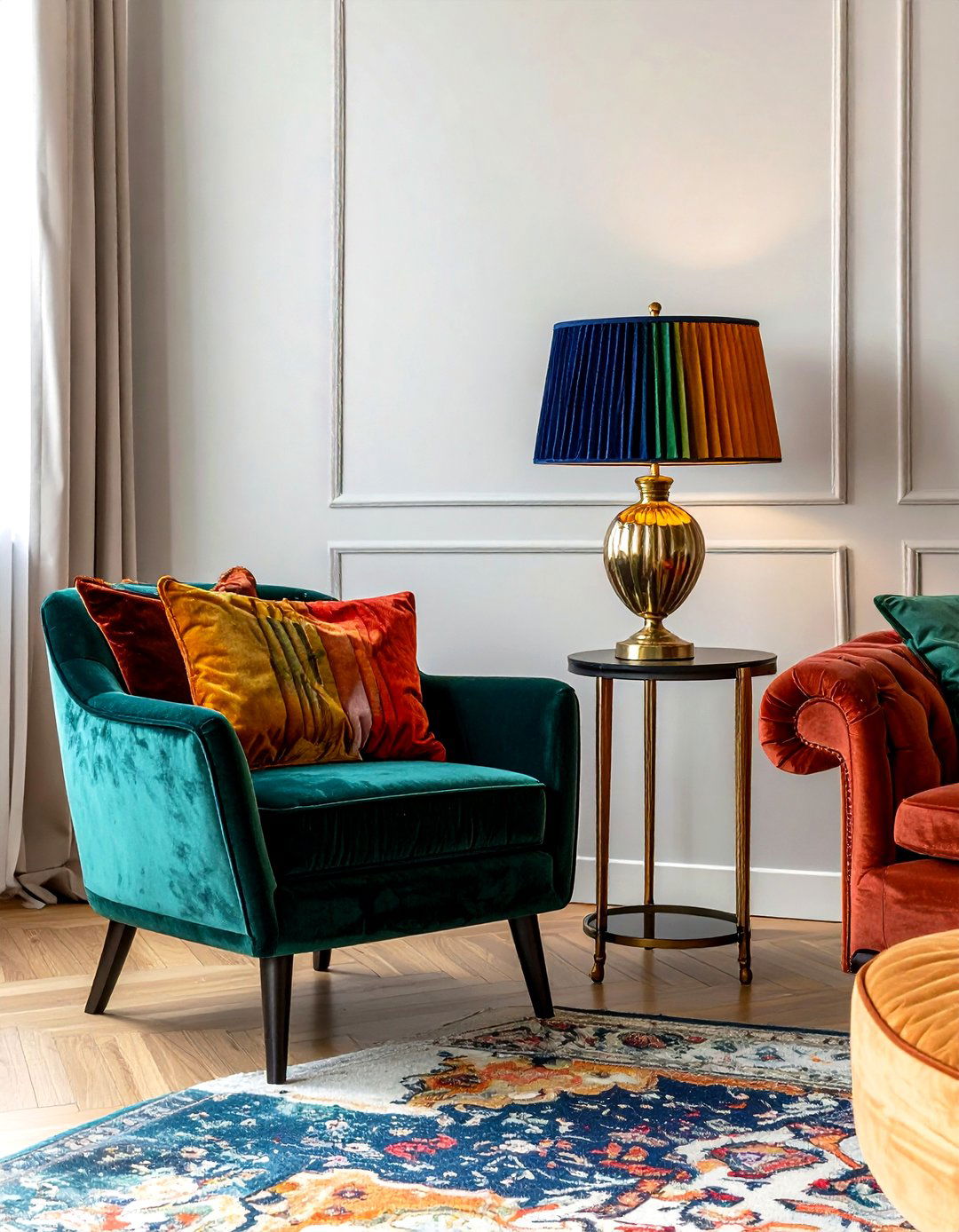 Pleated Shade Table Lamp - 30 living room table lamps