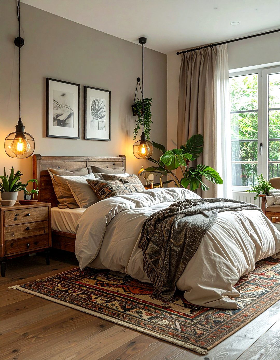 Plug in wall lamps for rental - 30 bedroom ambient lighting ideas