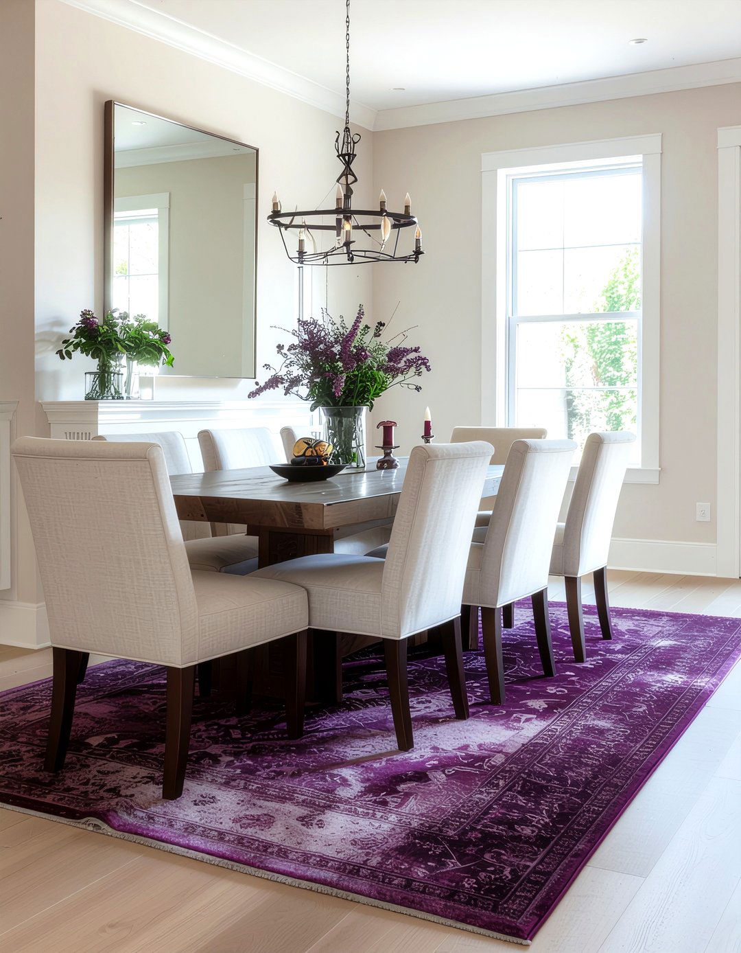 Plum And Beige Interior - 30 plum dining room ideas
