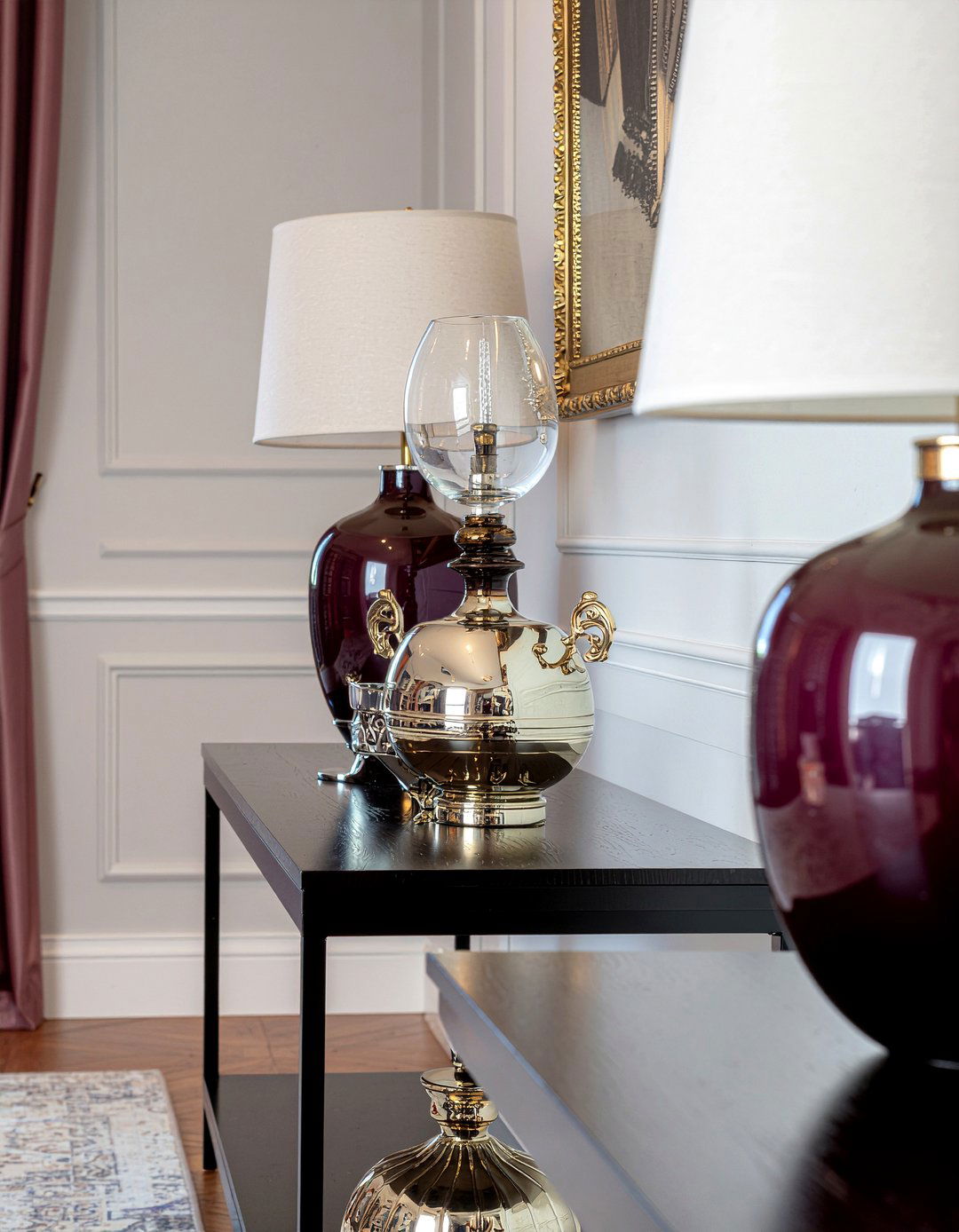 Plum And Gold Decor - 30 plum living room ideas