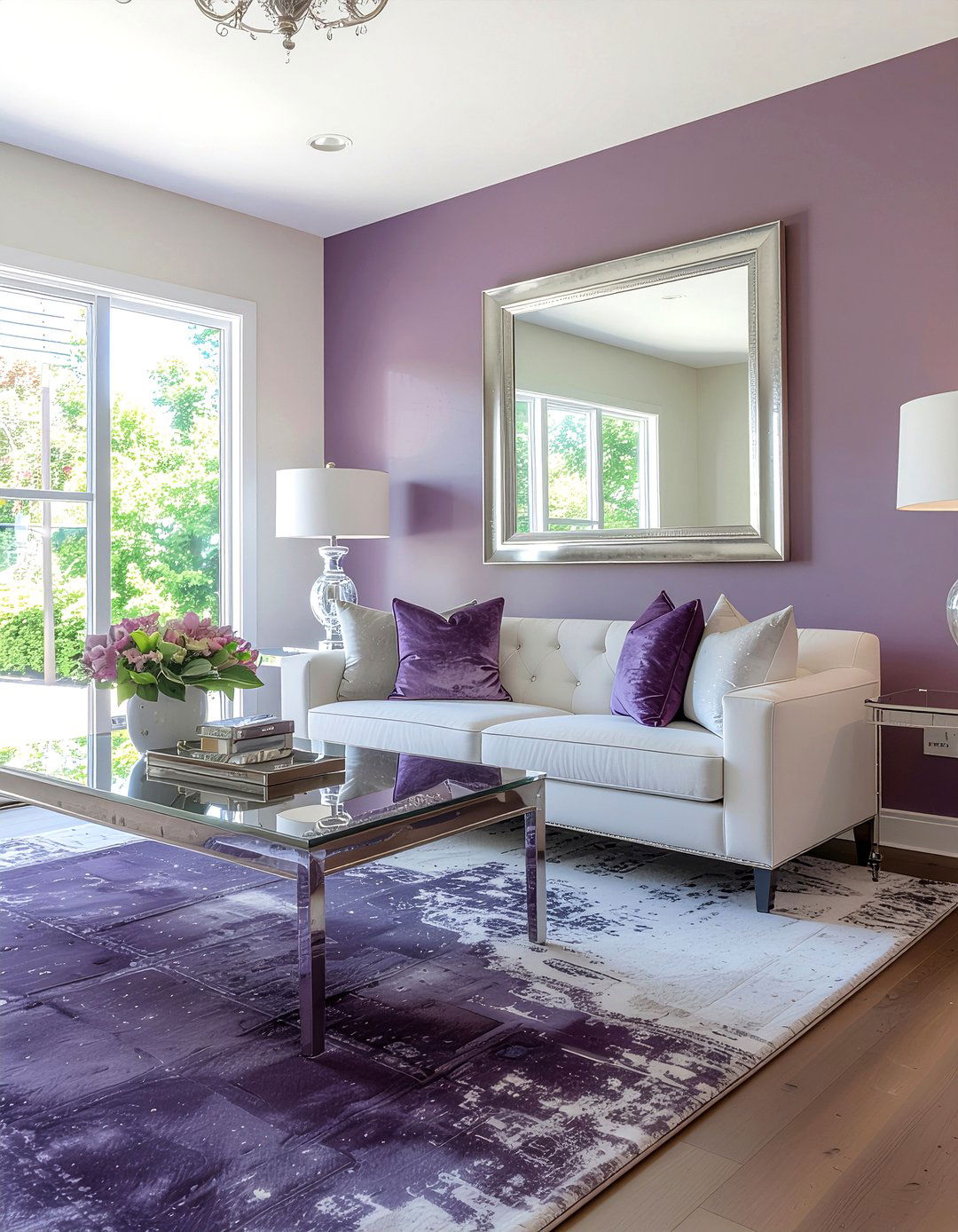 Plum And Silver Living Room - 30 plum living room ideas