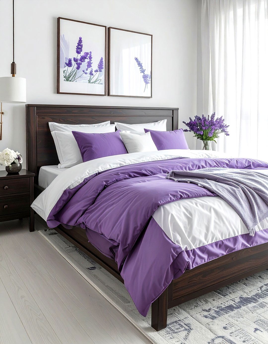 Plum Bedroom Bedding - 30 plum decor ideas