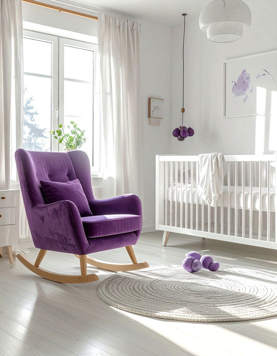 Plum Nursery Decor - 30 plum decor ideas