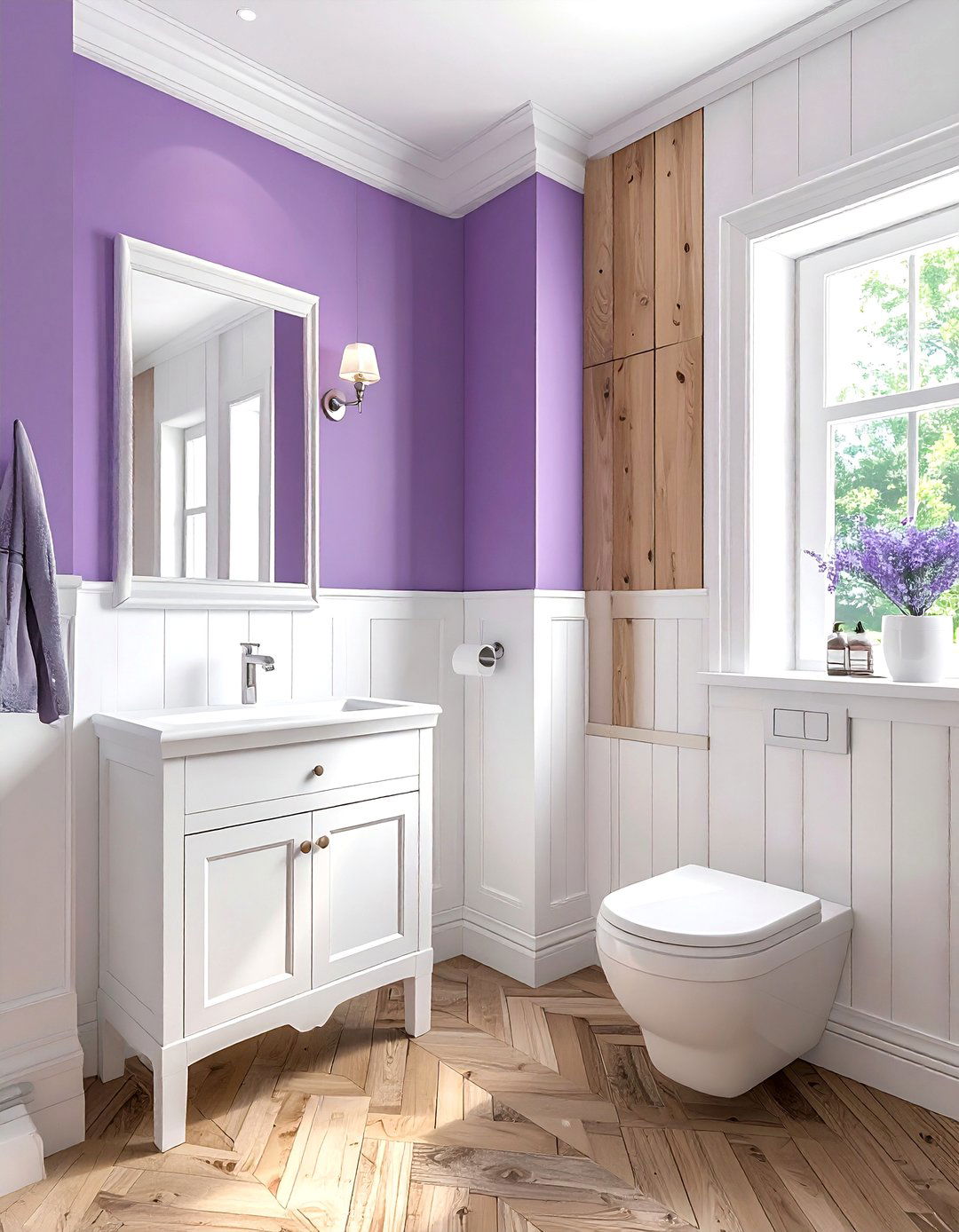 30 Chic Plum Bathroom Ideas for a Modern and Luxe Design