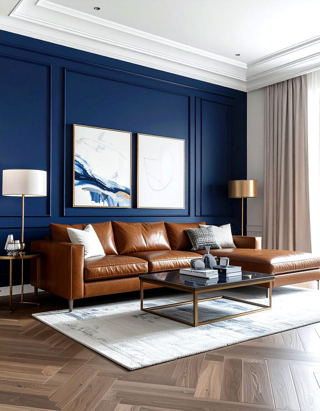 Plum living room color - 30 living room purple walls