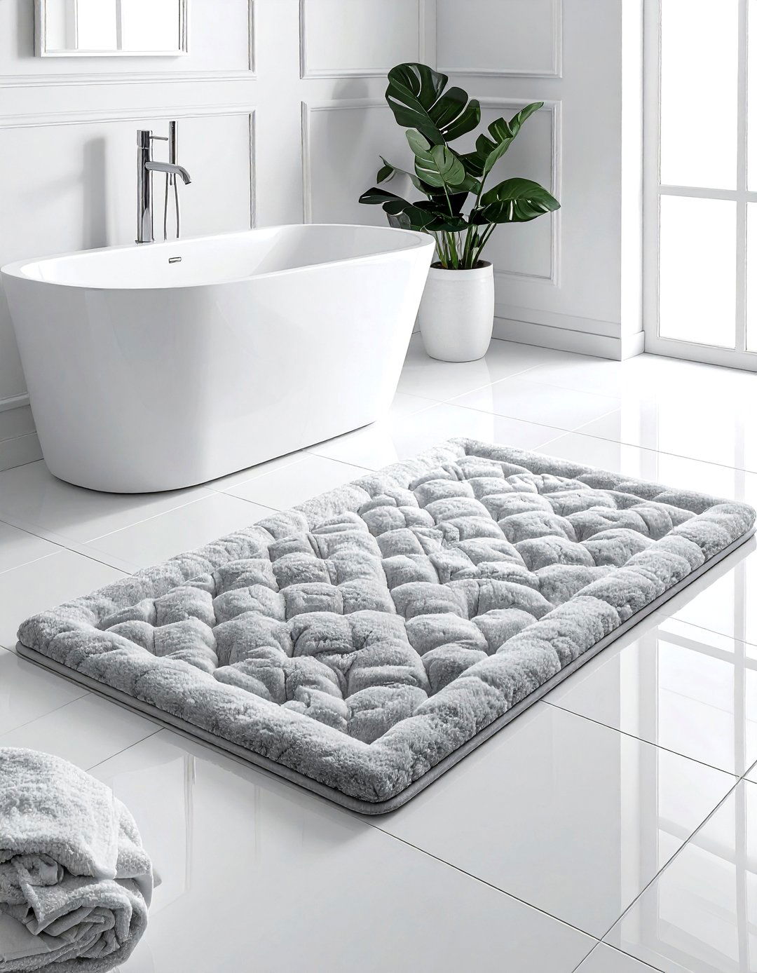 Plush Bath Rug - 30 TJ Maxx decor ideas