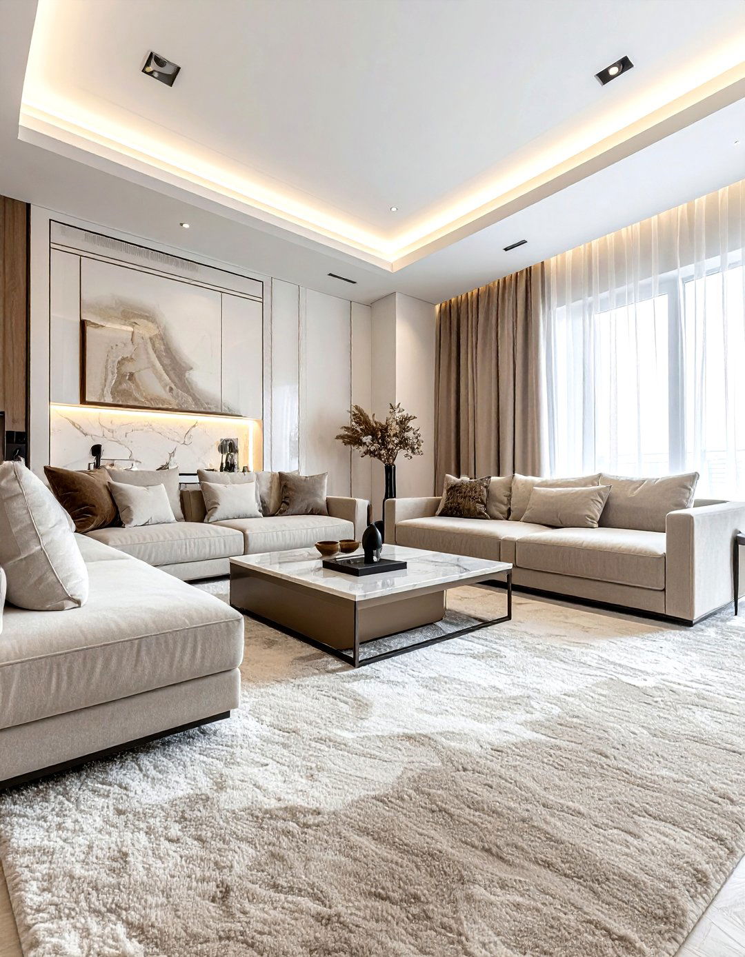 Plush Carpet Living Room - 30 plush living room ideas