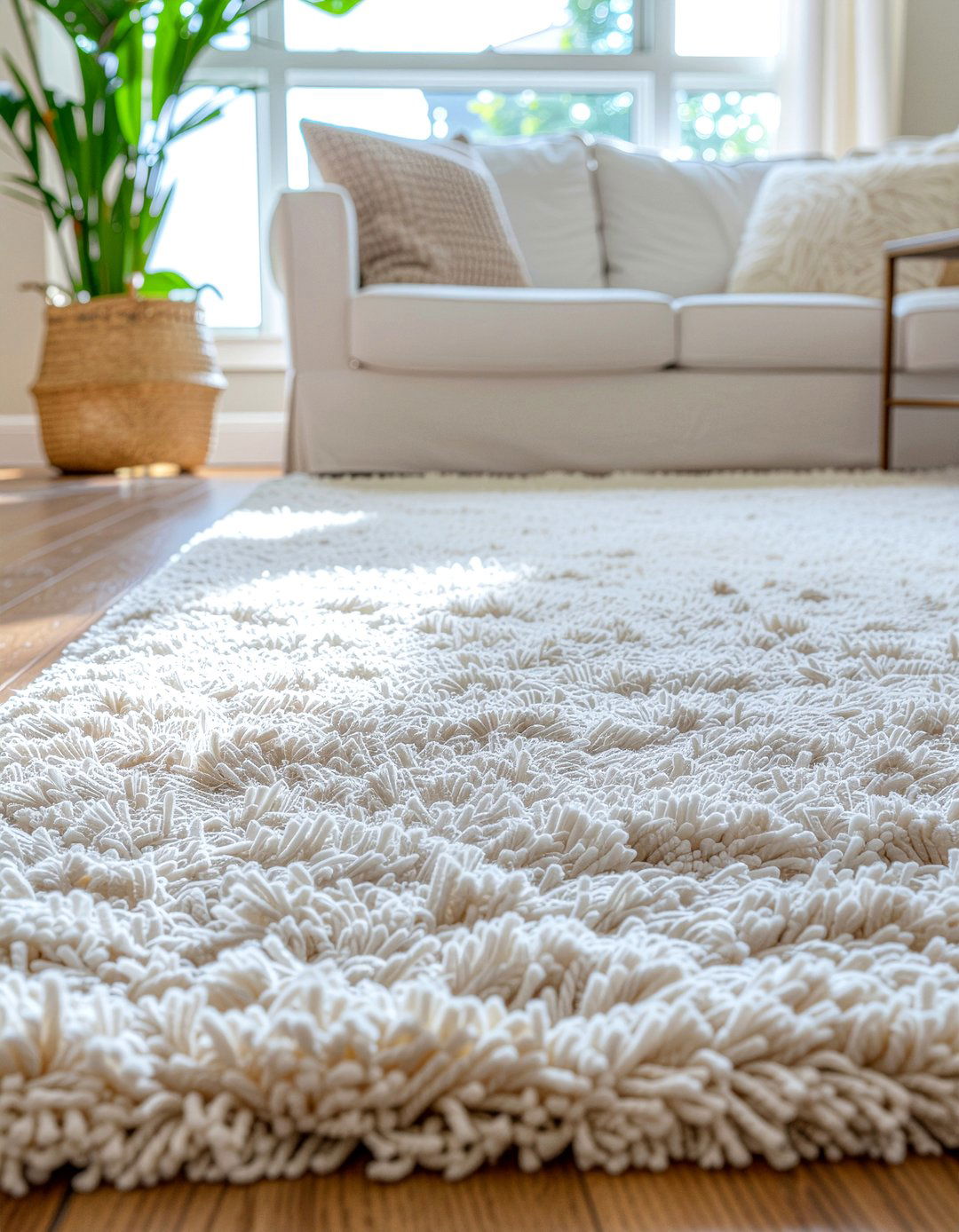 Plush Shag Runner - 30 living room runner rugs