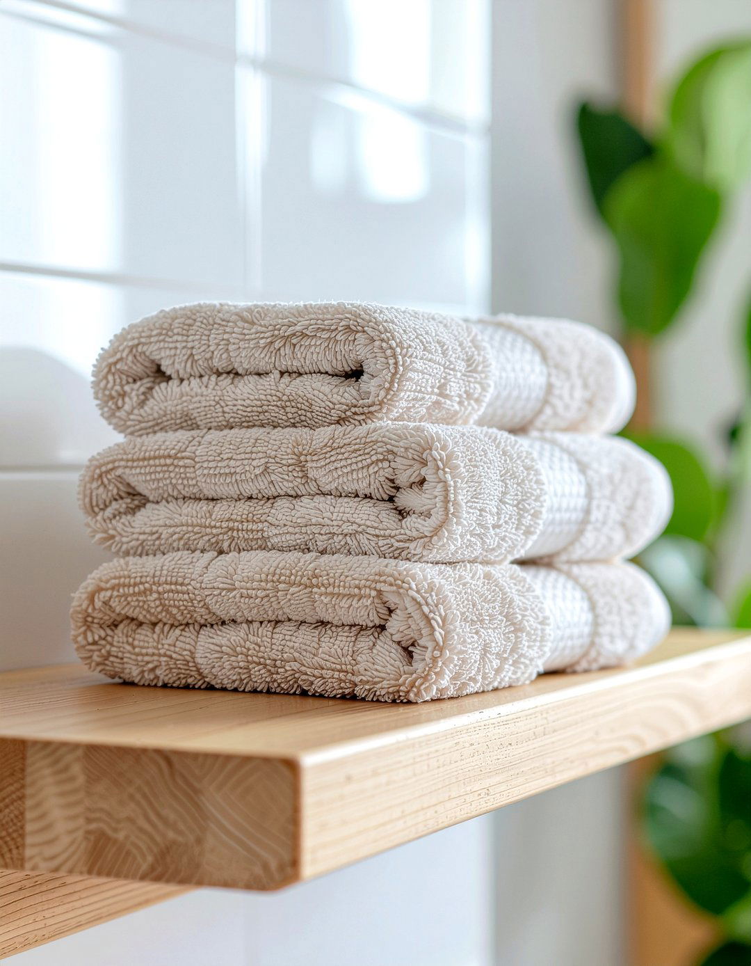 Plush bath towels - 30 bathroom must-haves