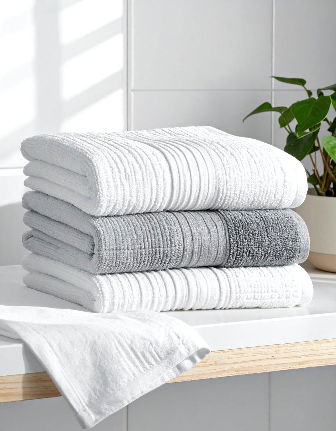 Plush cotton bath towels - 30 bathroom registry ideas