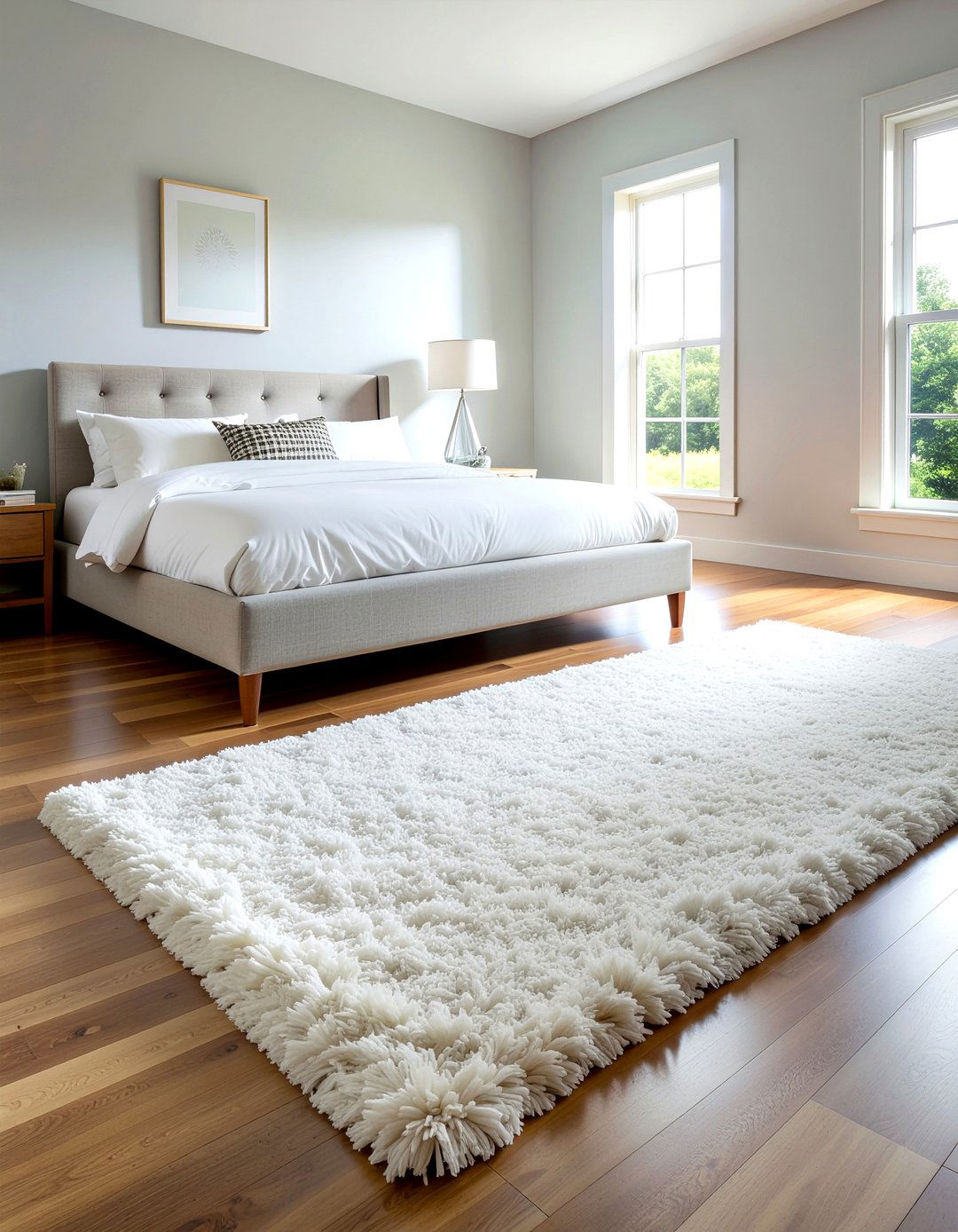 Plush shag runner - 30 bedroom runner rugs