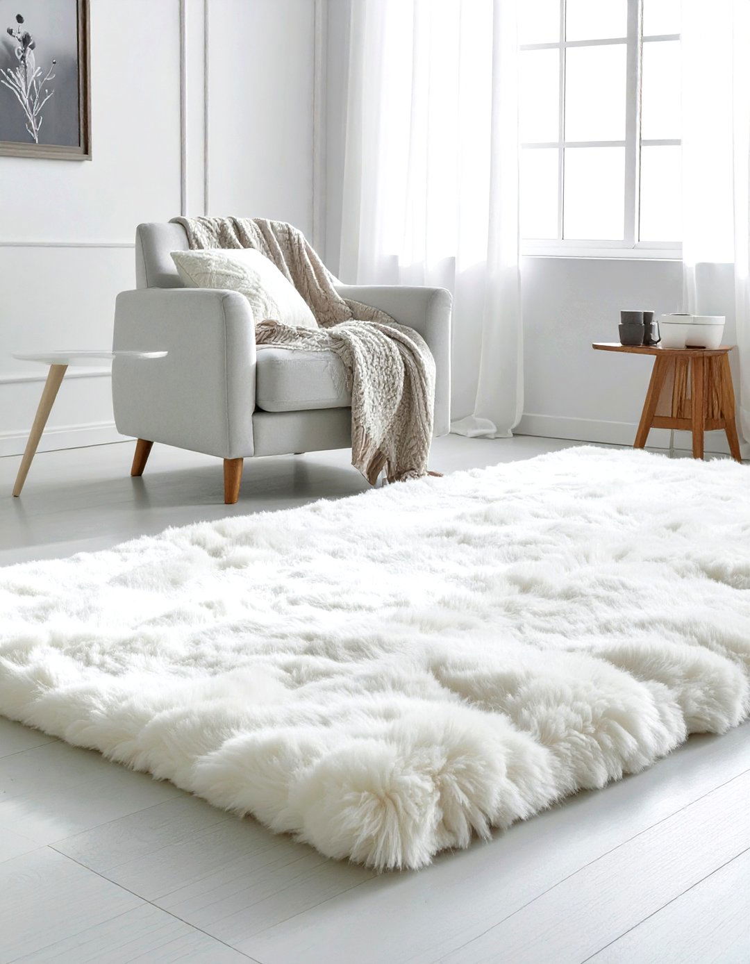 Plush wool rug - 30 living room wool rugs